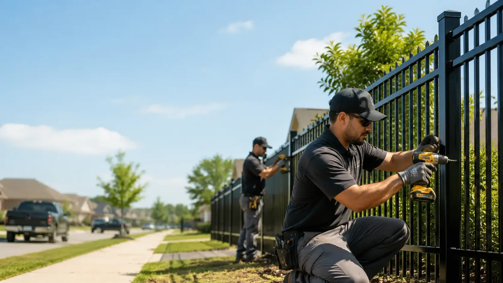 Metal Fence Installation in Moncure, NC